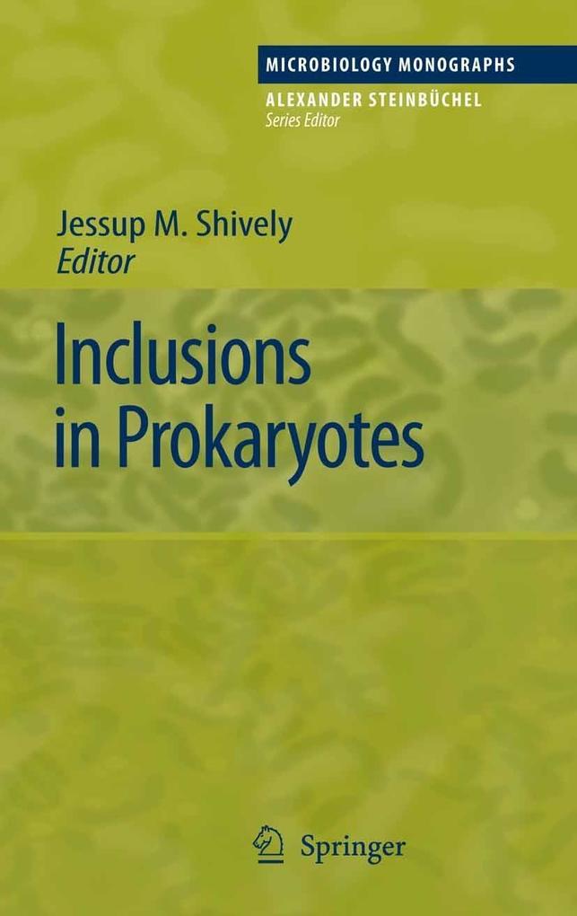 Produktbild: Inclusions in Prokaryotes
