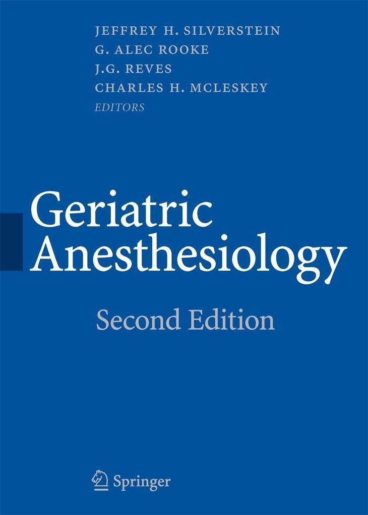 Produktbild: Geriatric Anesthesiology
