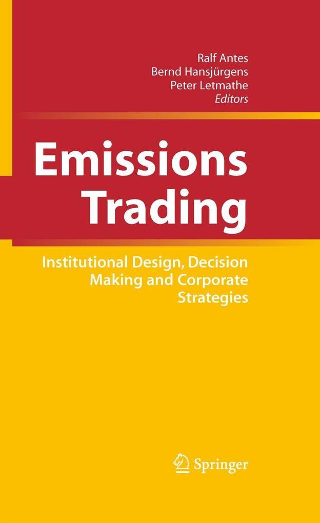Produktbild: Emissions Trading