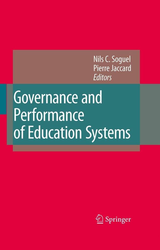 Produktbild: Governance and Performance of Education Systems