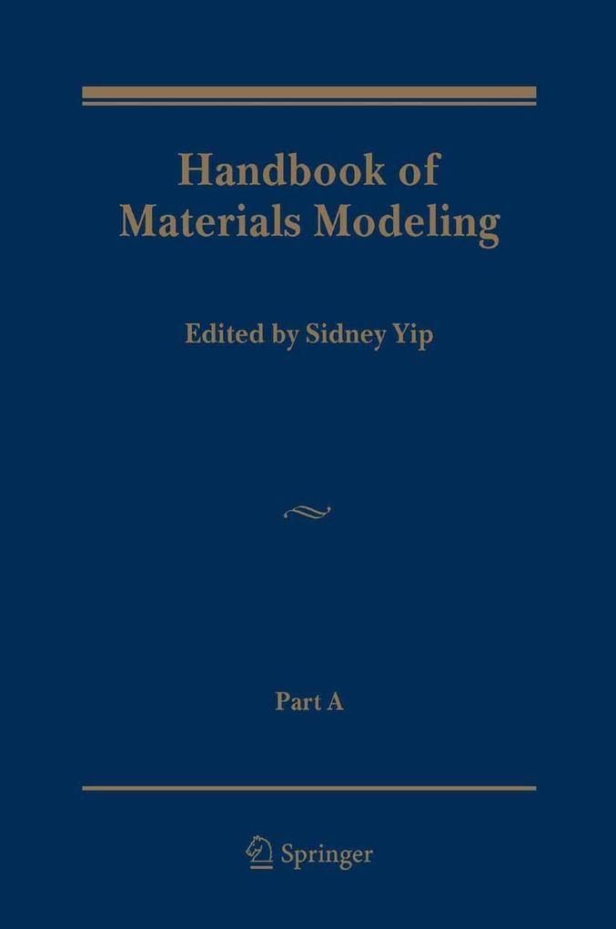 Produktbild: Handbook of Materials Modeling