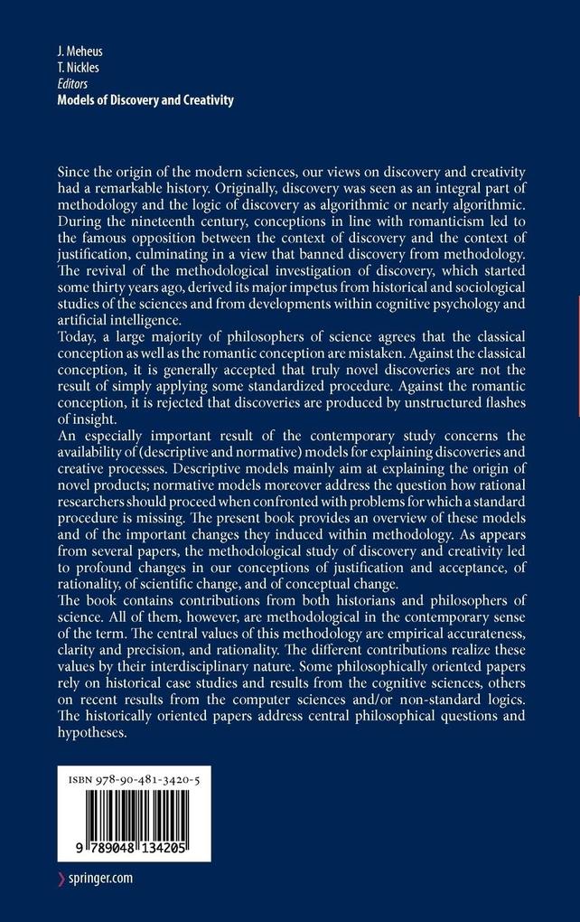 Weitere Ansicht: Models of Discovery and Creativity
