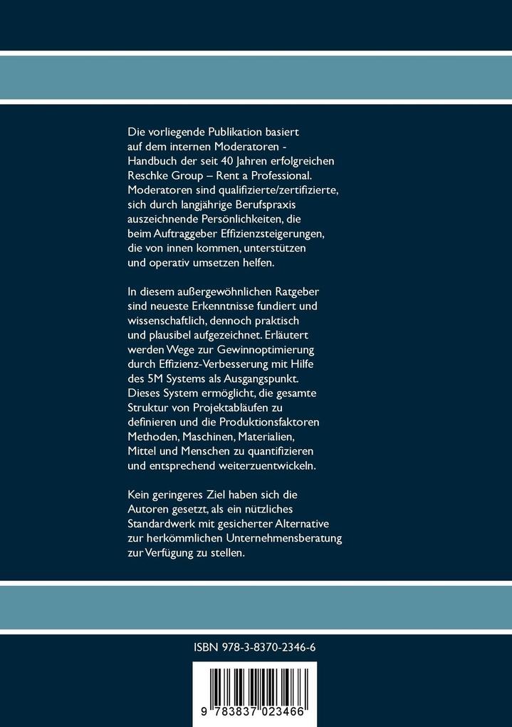 Weitere Ansicht: Effizienz-Steigerung durch Moderation | Diethelm Frederic Reschke, Reiner M. Michel