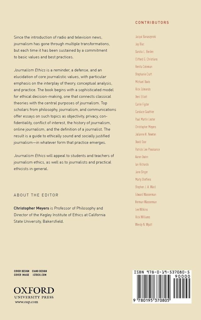 Weitere Ansicht: Journalism Ethics