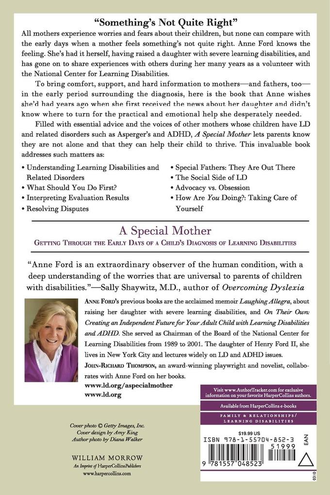Weitere Ansicht: A Special Mother | Anne Ford, John-Richard Thompson