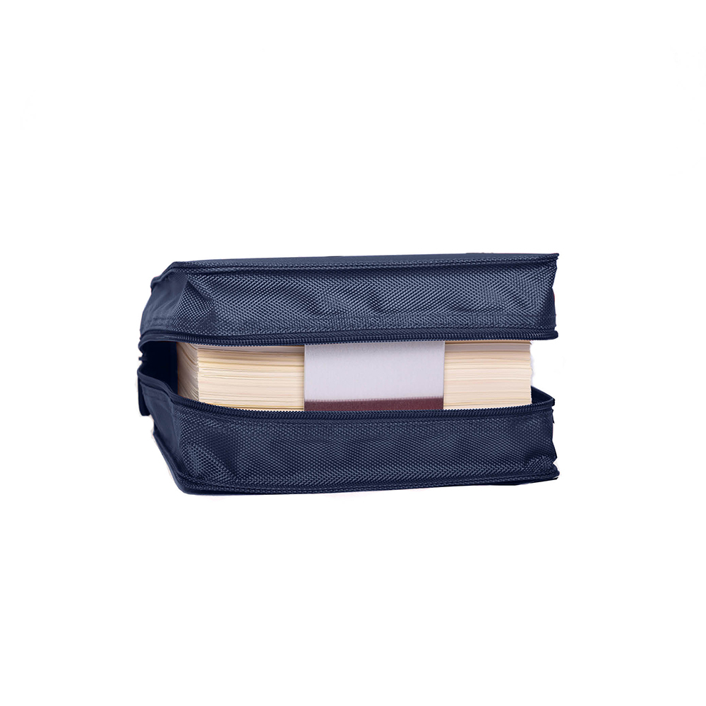 Weitere Ansicht: SartoriusSKIN Tasche BASIC Gr. L in Marine-Blau mit Tragegurt & Buchstütze | SKIN von Barth & Bauer E. K.