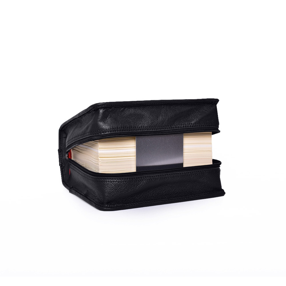 Weitere Ansicht: SartoriusSKIN Tasche PURO 2.0 aus Nappaleder in Gr. L in Onyx-Schwarz mit ergonomischem Tragegurt & Buchstütze