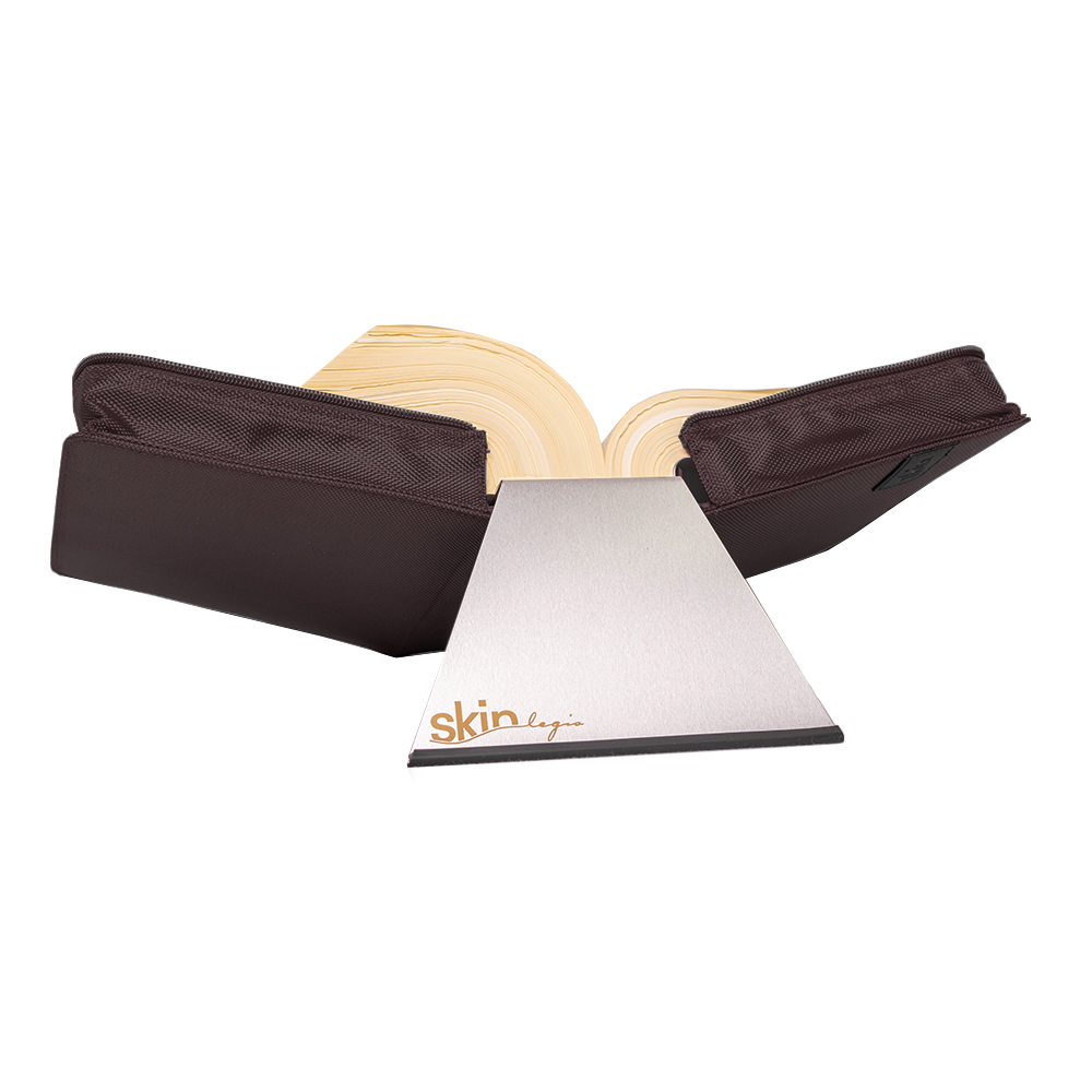 Weitere Ansicht: SartoriusSKIN Tasche BASIC Gr. L in Kaffee-Braun mit Tragegurt & Buchstütze