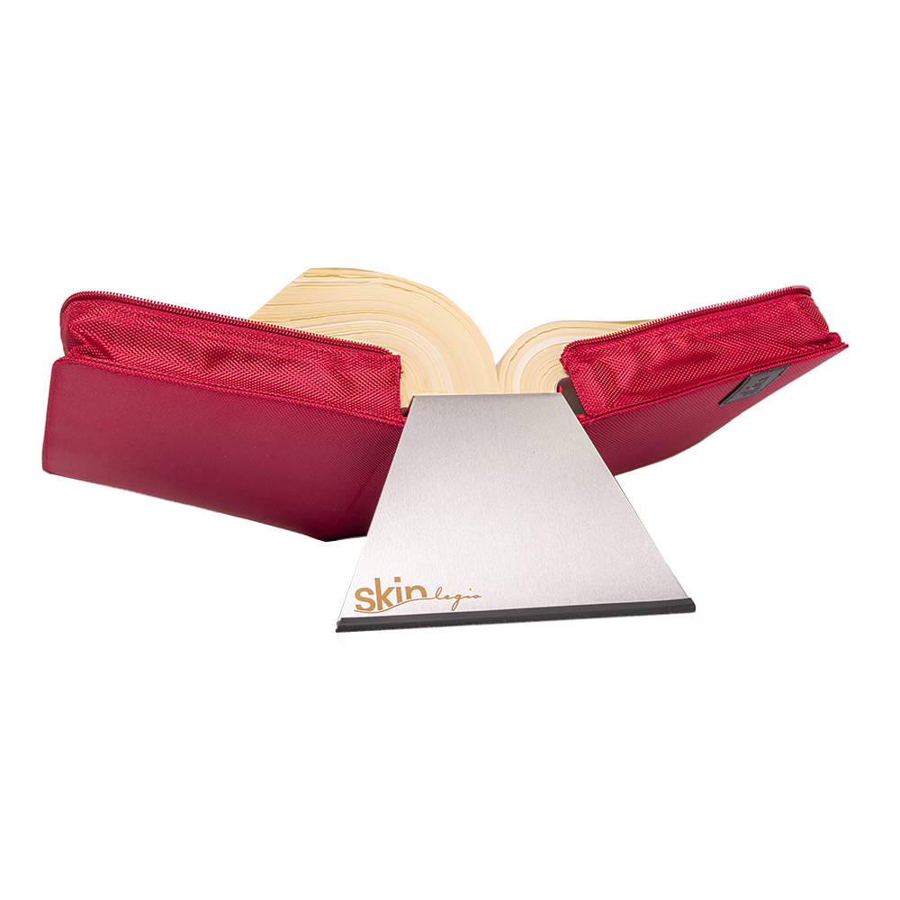 Weitere Ansicht: SartoriusSKIN Tasche BASIC 2.0 Gr. L in Rubin-Rot mit Tragegurt & Buchstütze | SKIN von Barth & Bauer E. K.