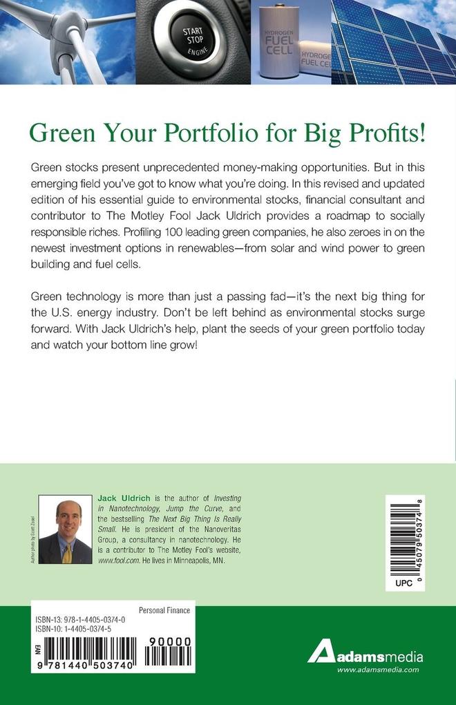 Produktbild: Green Investing | Jack Uldrich