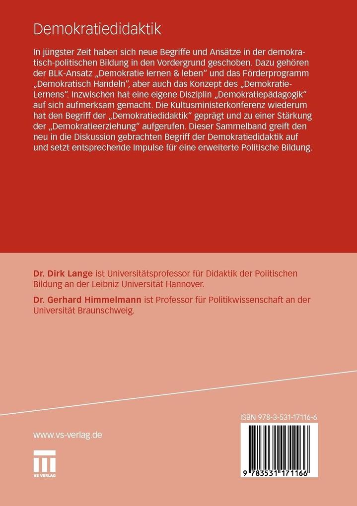 Weitere Ansicht: Demokratiedidaktik