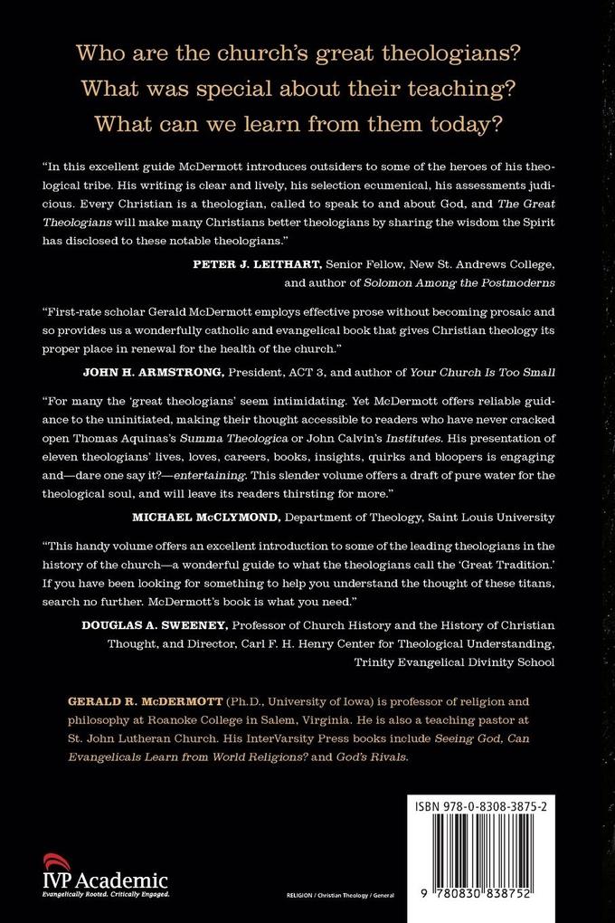 Weitere Ansicht: The Great Theologians | Gerald R. Mcdermott