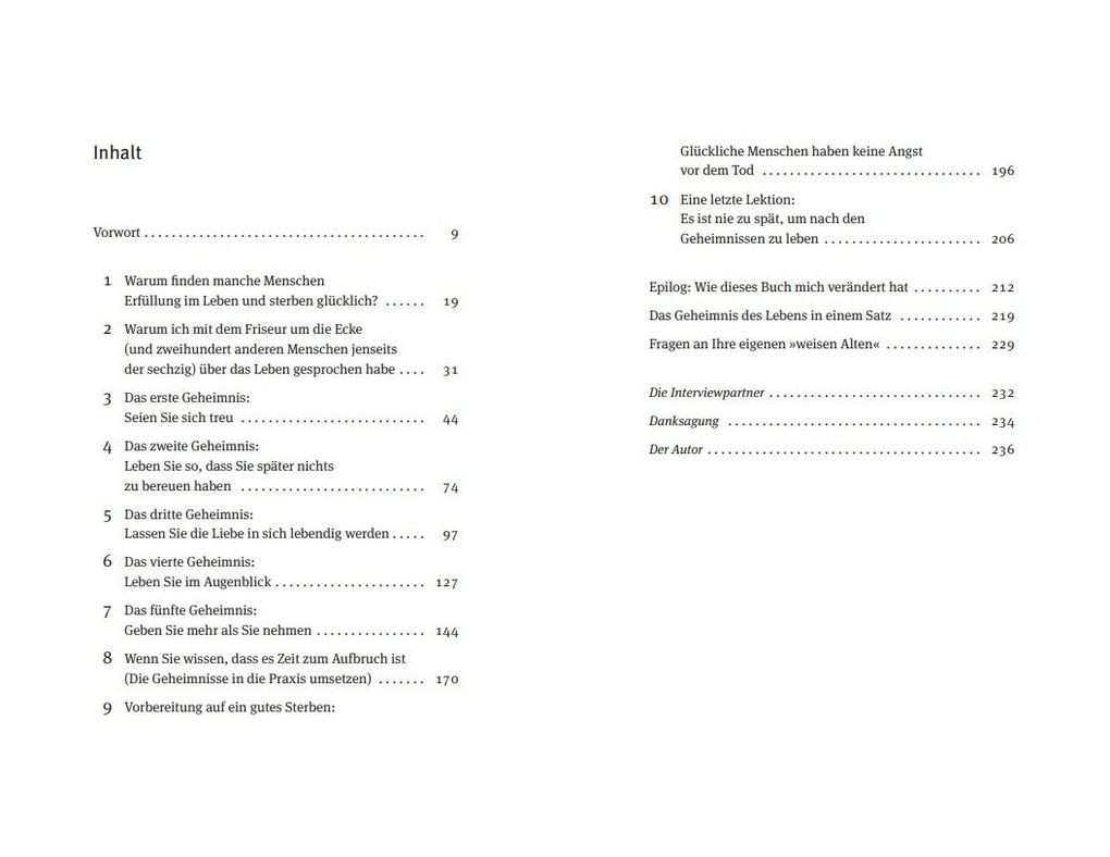 Weitere Ansicht: Die fünf Geheimnisse, die Sie entdecken sollten, bevor Sie sterben | John Izzo