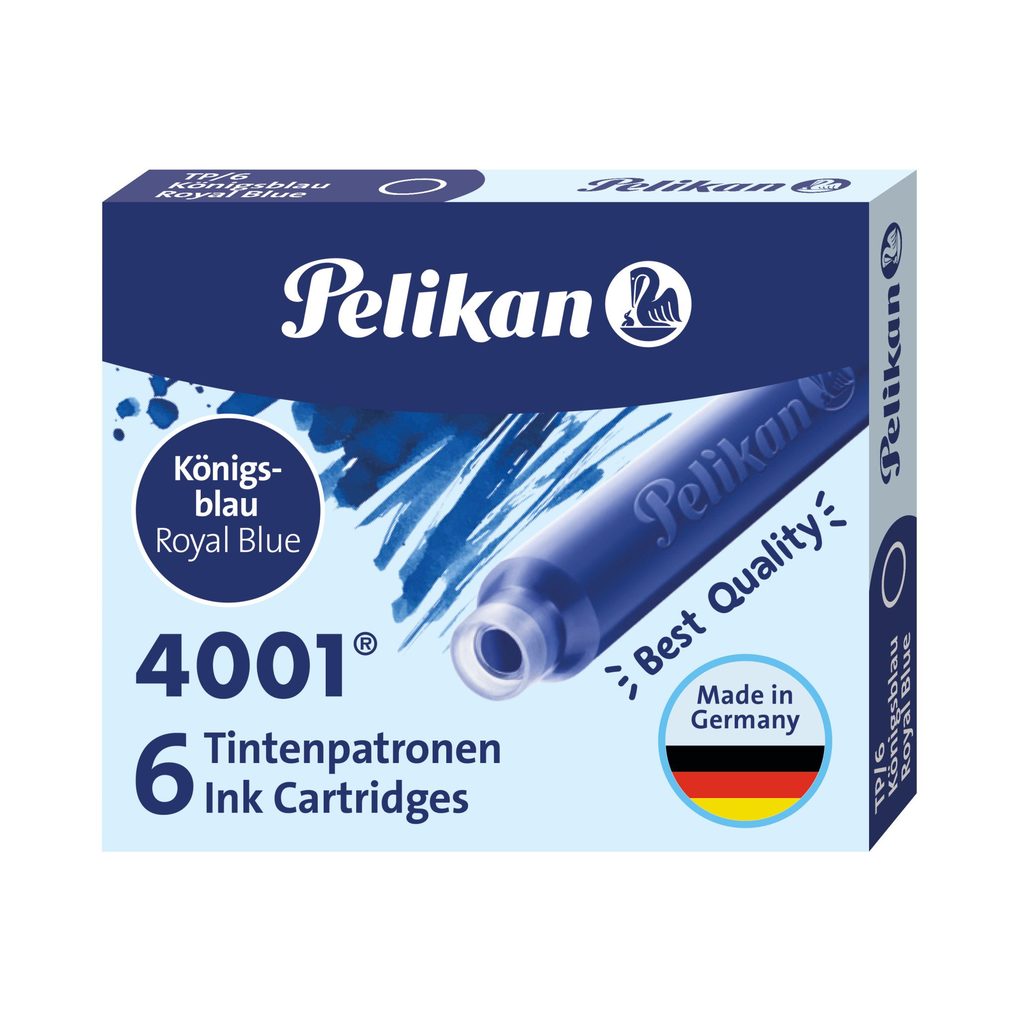 Weitere Ansicht: Pelikan Füllerpatronen 4001®, 2 x 6er Set königsblau