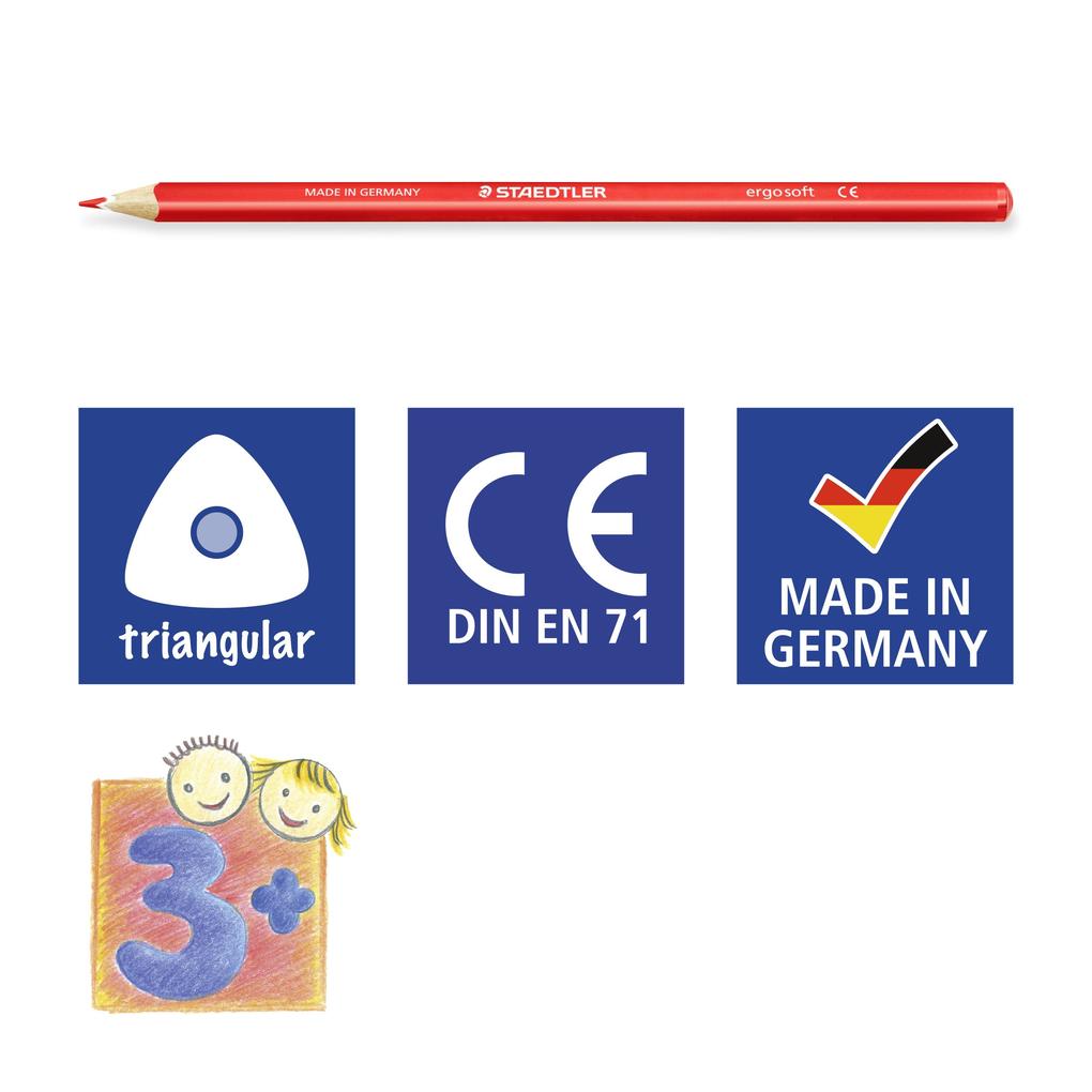 Weitere Ansicht: STAEDTLER Buntstifte ergosoft 157, 12er Set
