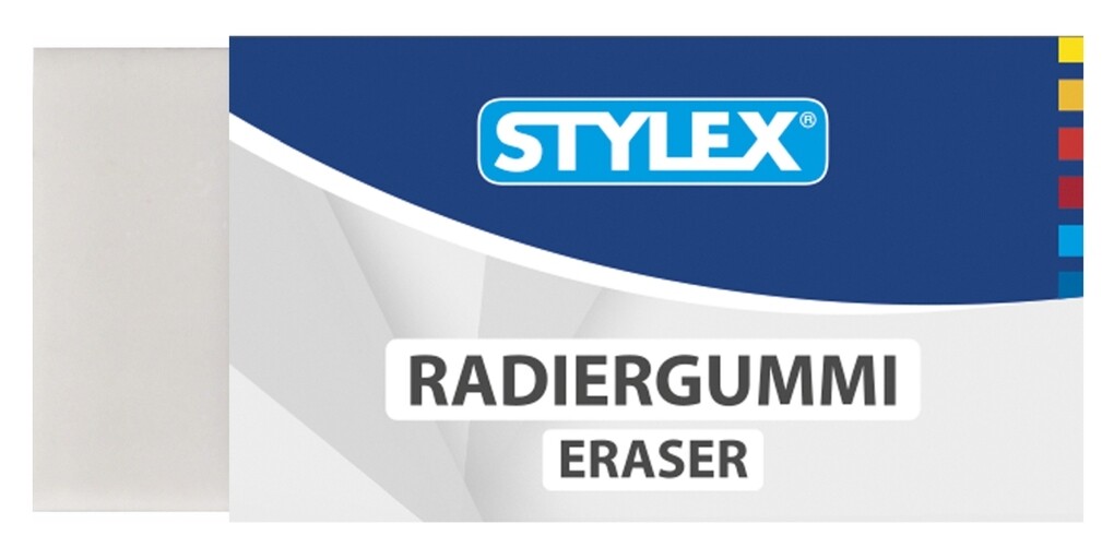 Weitere Ansicht: Stylex Radiergummi, 3 Stück, weiß