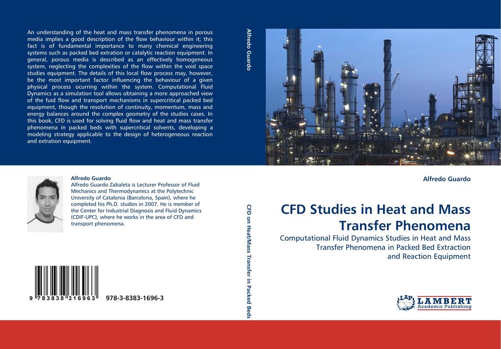 Produktbild: CFD Studies in Heat and Mass Transfer Phenomena | Alfredo Guardo