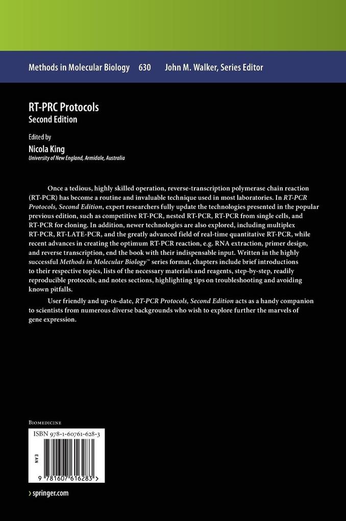 Weitere Ansicht: RT-PCR Protocols