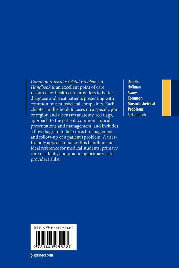 Weitere Ansicht: Common Musculoskeletal Problems