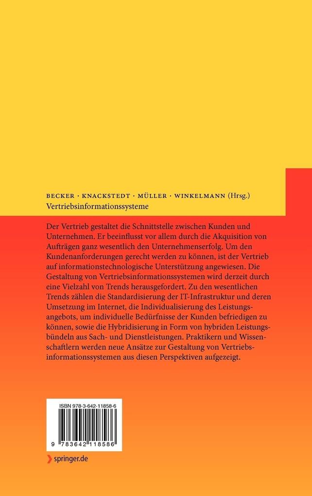 Weitere Ansicht: Vertriebsinformationssysteme