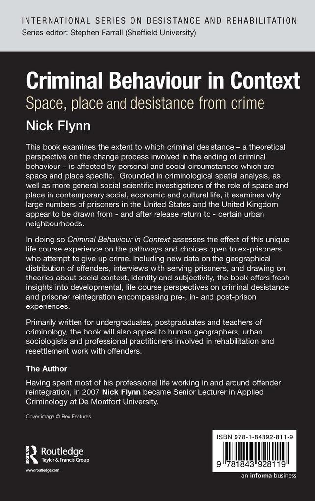 Weitere Ansicht: Criminal Behaviour in Context | Nick Flynn
