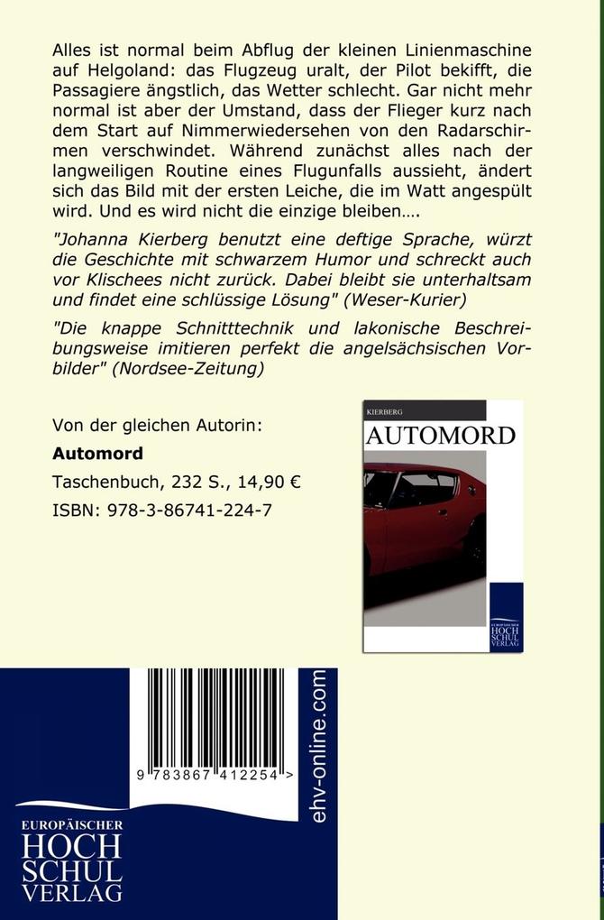 Weitere Ansicht: Inselmord | Johanna Kierberg
