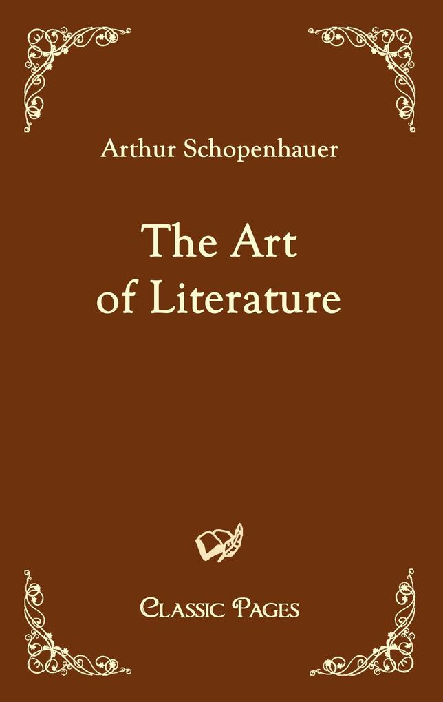 Produktbild: The Art of Literature | Arthur Schopenhauer