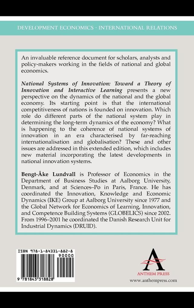 Weitere Ansicht: National Systems of Innovation