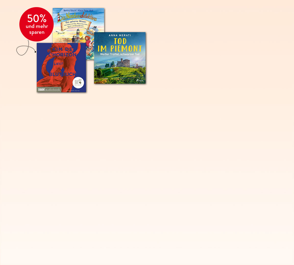 Hörbuch Downloads reduziert bei Hugendubel