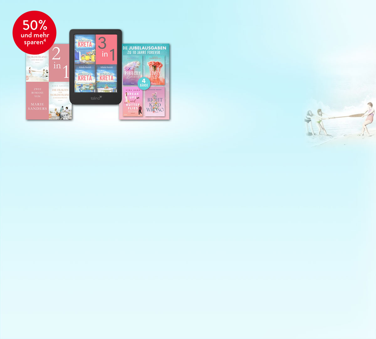 Nachschub für den Reader: eBundles im Deal bei Hugendubel