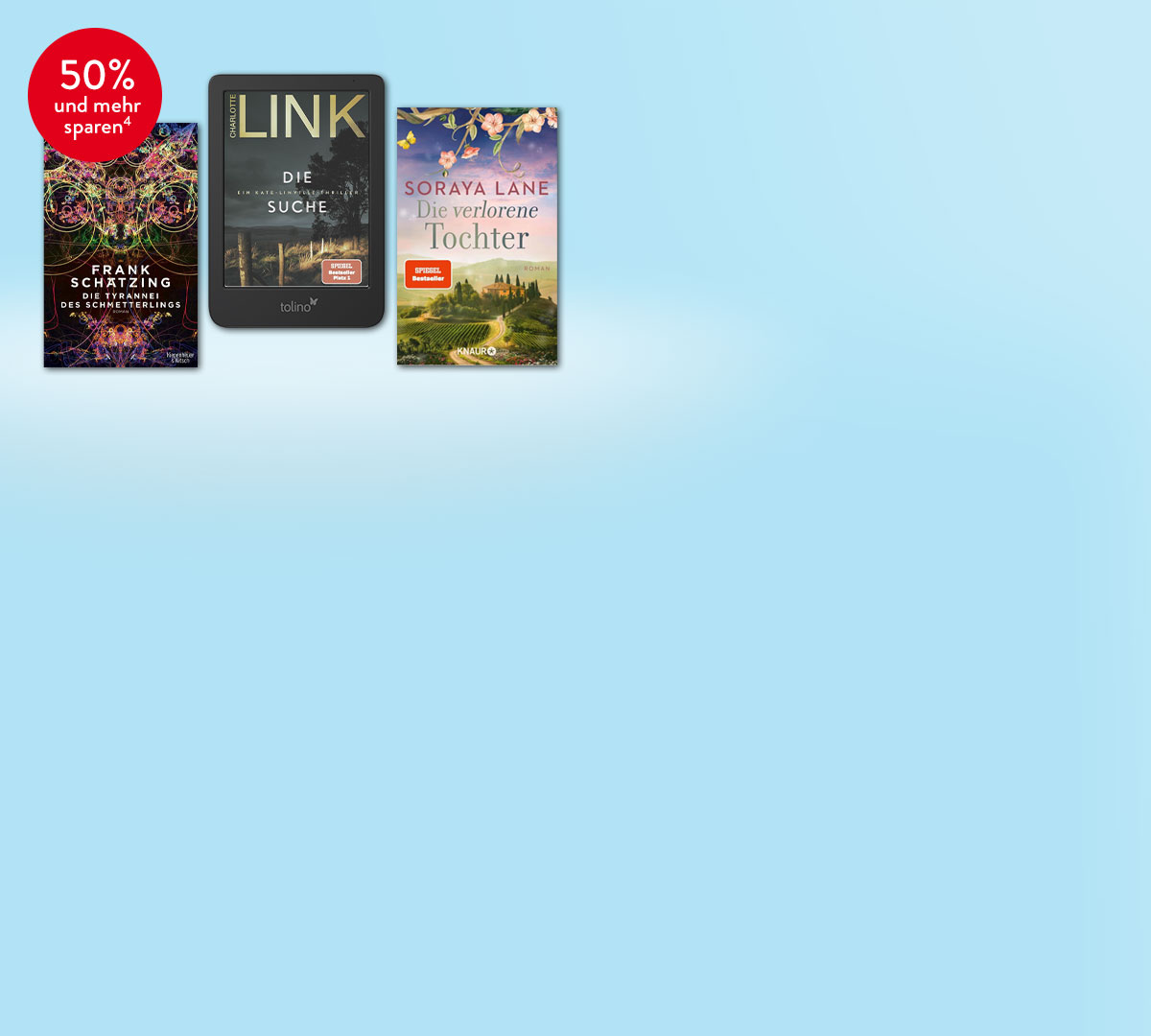 Freie Tage, große Geschichten: eBook Bestseller für den Mai bei Hugendubel