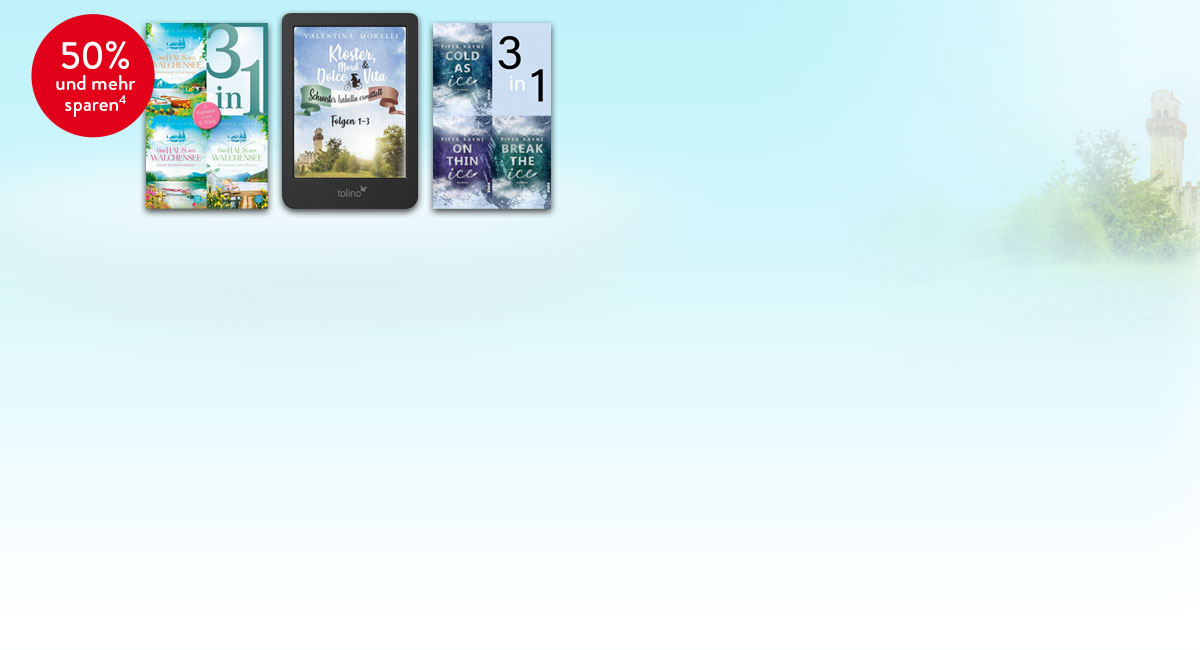 Leseglück im Doppel- oder Dreierpack: eBook-Bundles reduziert bei Hugendubel