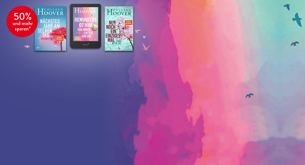 Colleen Hoover: eBook-Aktion zum Kino-Start bei Hugendubel