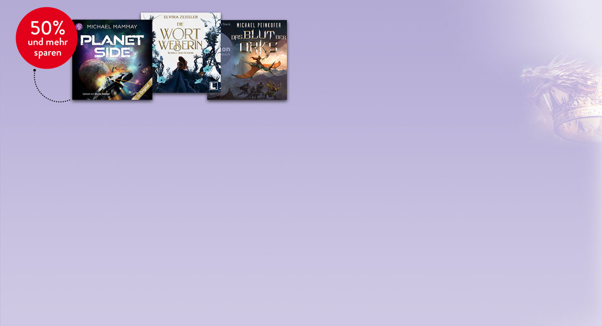 Fantastisch verreisen: Fantasy, Science Fiction & Romantasy Hörbuch Downloads reduziert bei Hugendubel