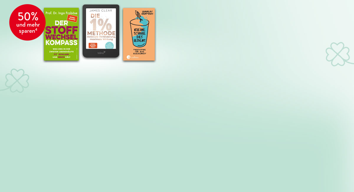 Neues Jahr, alles besser! eBooks für Ihre guten Vorsätze reduziert bei Hugendubel