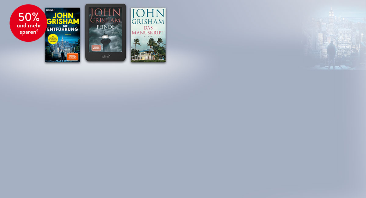 Meisterhafte Spannung: John Grisham eBooks zum Aktionspreis bei Hugendubel