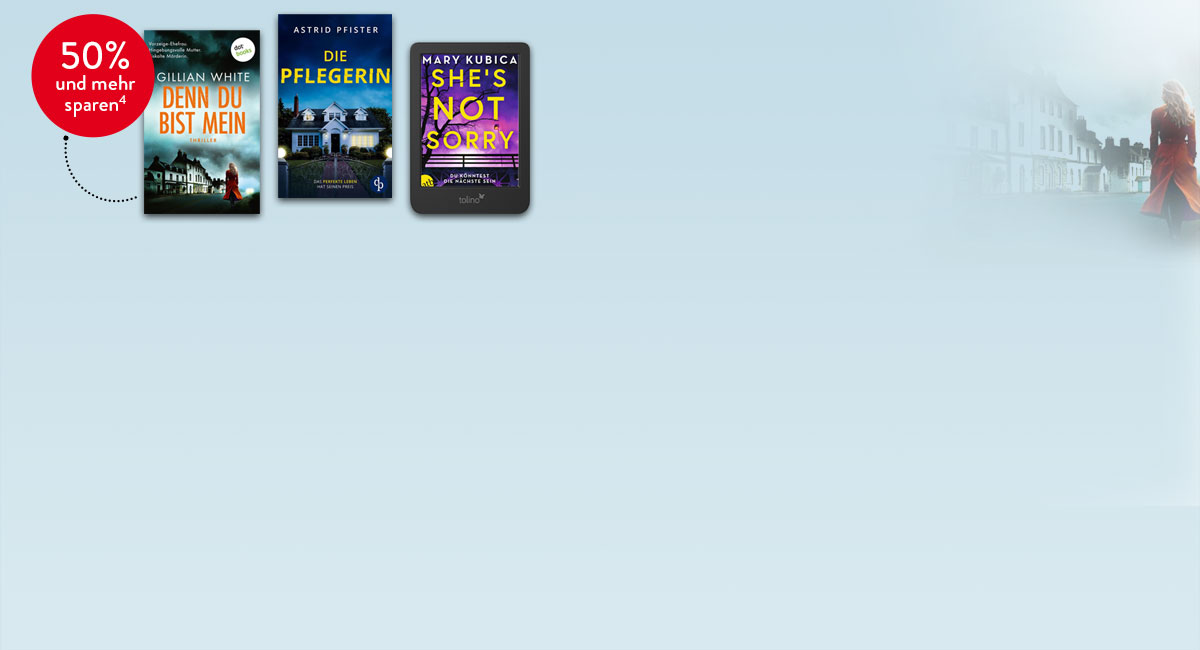 Schlaflos? Diese eBooks sind schuld: Thriller jetzt günstiger bei Hugendubel