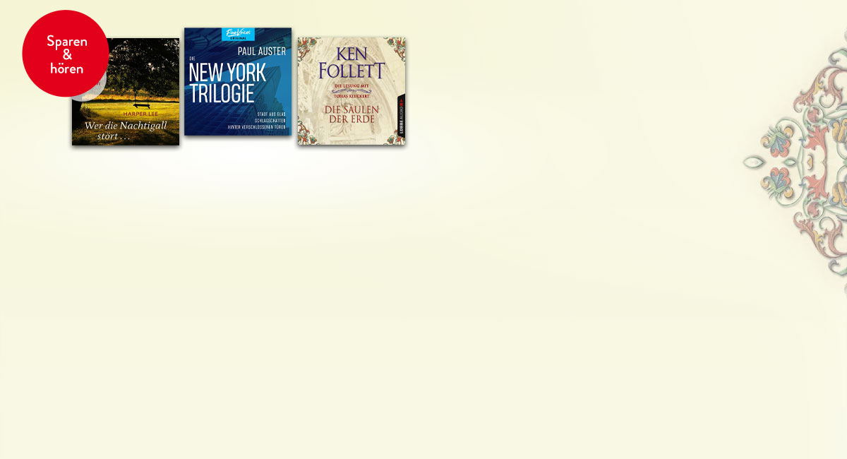 Welttag des Buches: Klassiker & Literatur zum Hören reduziert bei Hugendubel