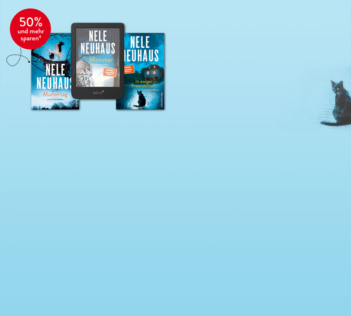 Nele Neuhaus: eBook-Aktion mit vorfreudigen Preisen bei Hubendubel
