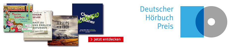 Die besten Hörbücher: Deutscher Hörbuchpreis 2022 bei Hugendubel