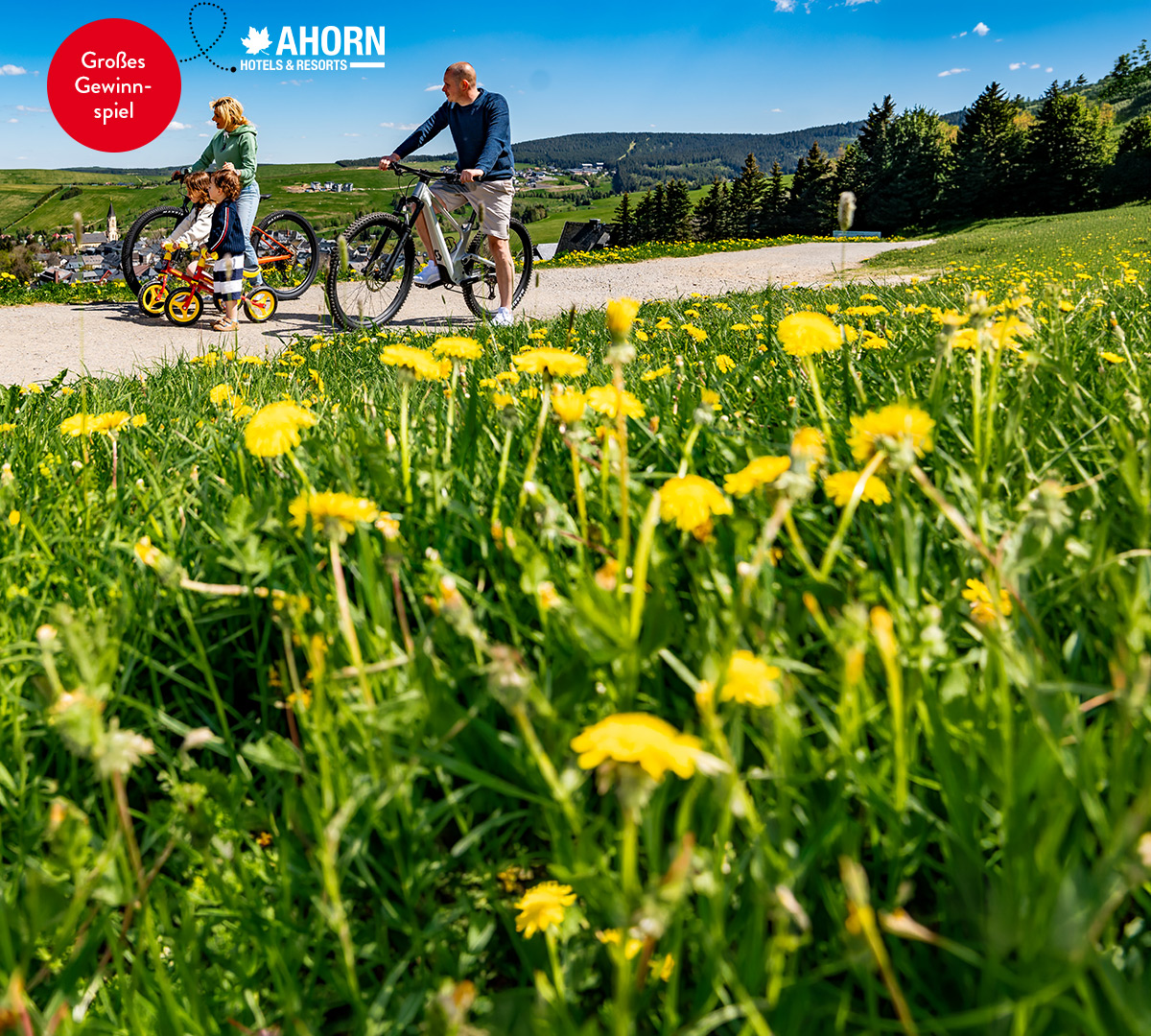 1x Familien-Kurzurlaub in einem der AHORN Hotels & Resorts