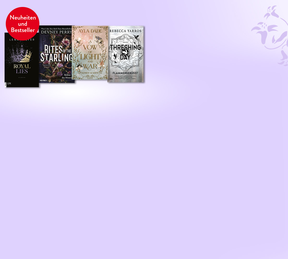 New Adult & Romantasy eBooks bei Hugendubel entdecken