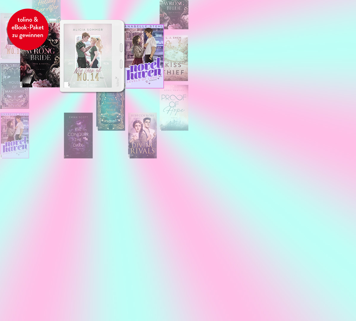 Stuff your LYX-Reader: Romantische eBooks zum Aktionspreis bei Hugendubel