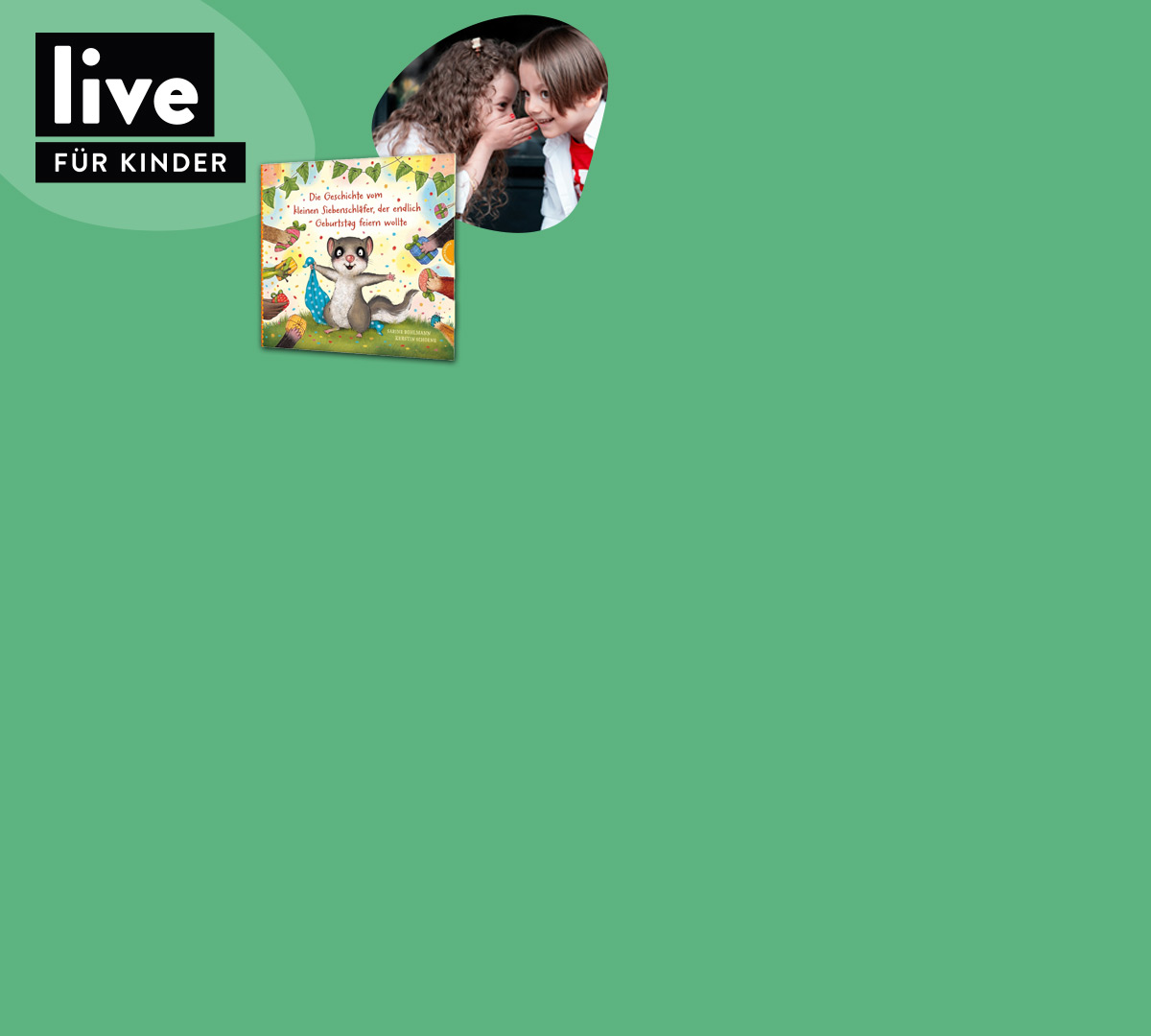 Hugendubel Live: Der kleine Siebenschläfer - Mitmachaktion