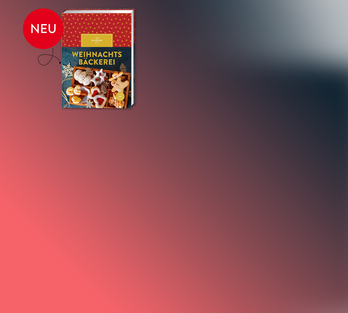 Das große Weihnachtsbackbuch von Dr. Oetker