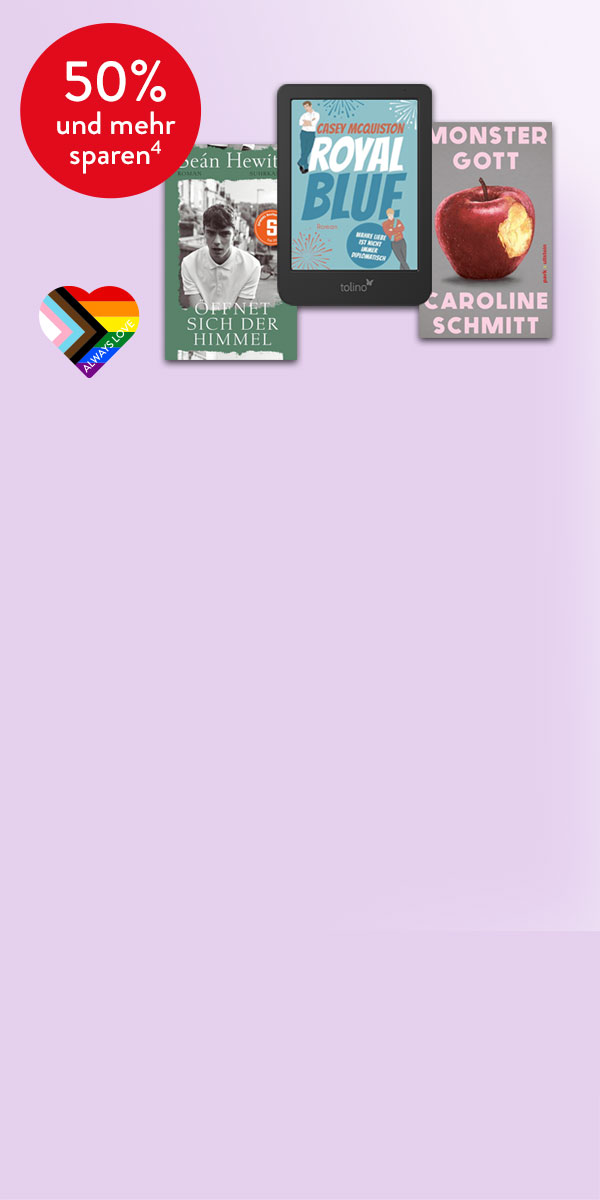 Pride Month bei Hugendubel: Pride lesen. Vielfalt feiern.