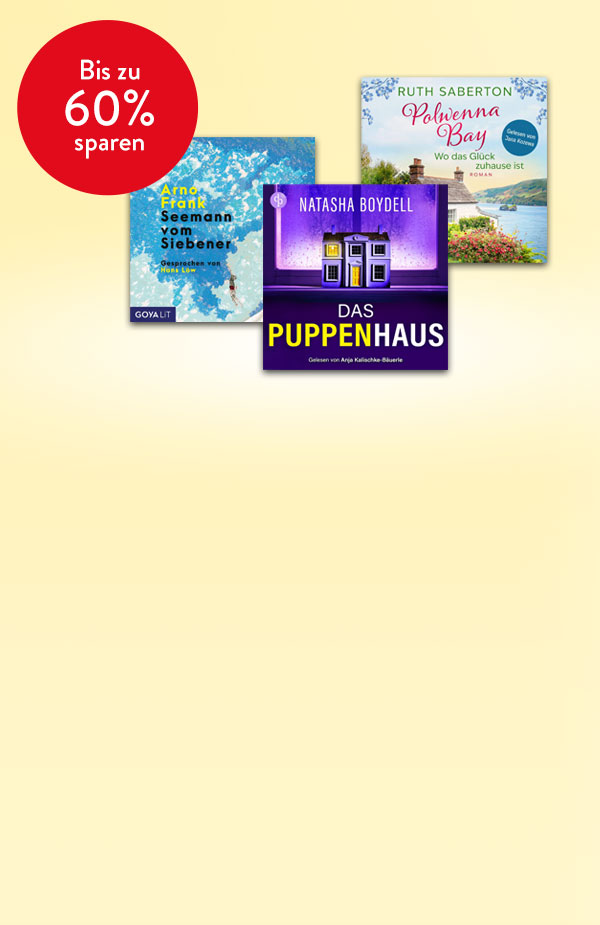 Sommer-Finale - Bestseller Hörbücher reduziert bei Hugendubel