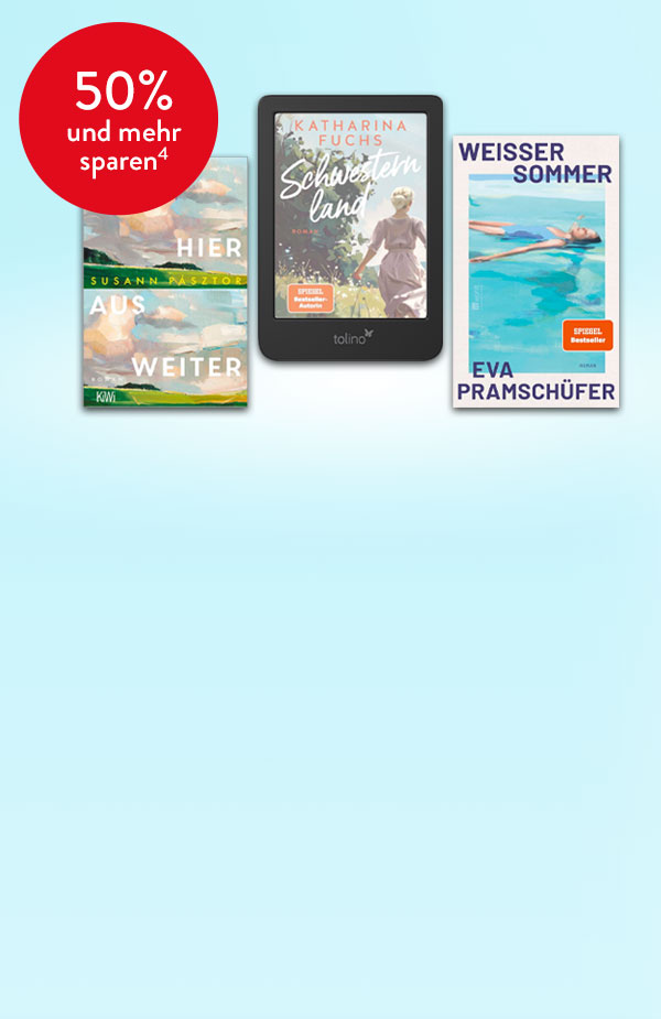 Charmant. Unterhaltsam. Anspruchsvoll: Wunderbare Romane lesen bei Hugendubel