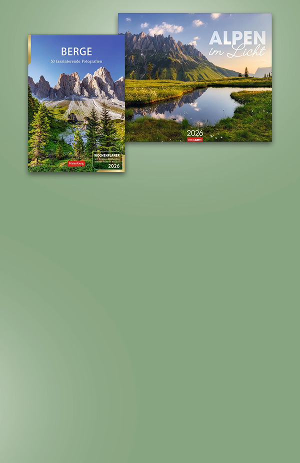 Kalender Athesia Alpen und Berge 2026