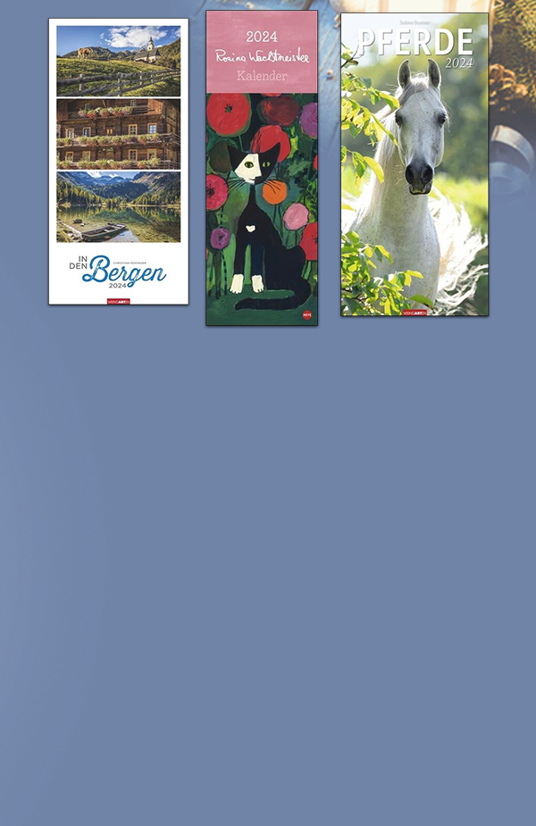 Verticals Kalender im Hochformat